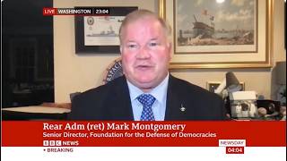 President Trump hopes to 'keep a lid' on Iran strikes | RADM (Ret.) Mark Montgomery | BBC News
