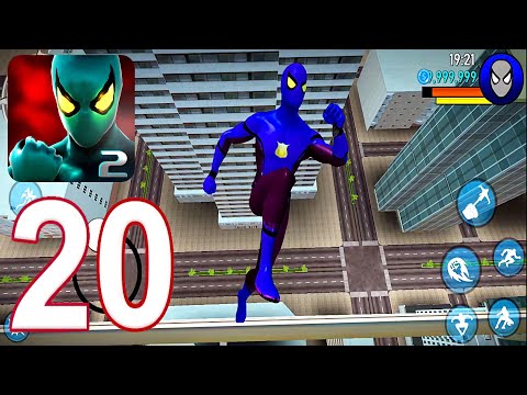 Power Spider Rope Hero 2 - Gameplay Walkthrough Part 20 (iOS,Android)