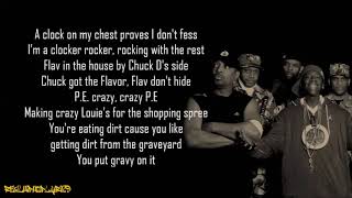 Public Enemy - Cold Lampin&#39; with Flavor (Lyrics)