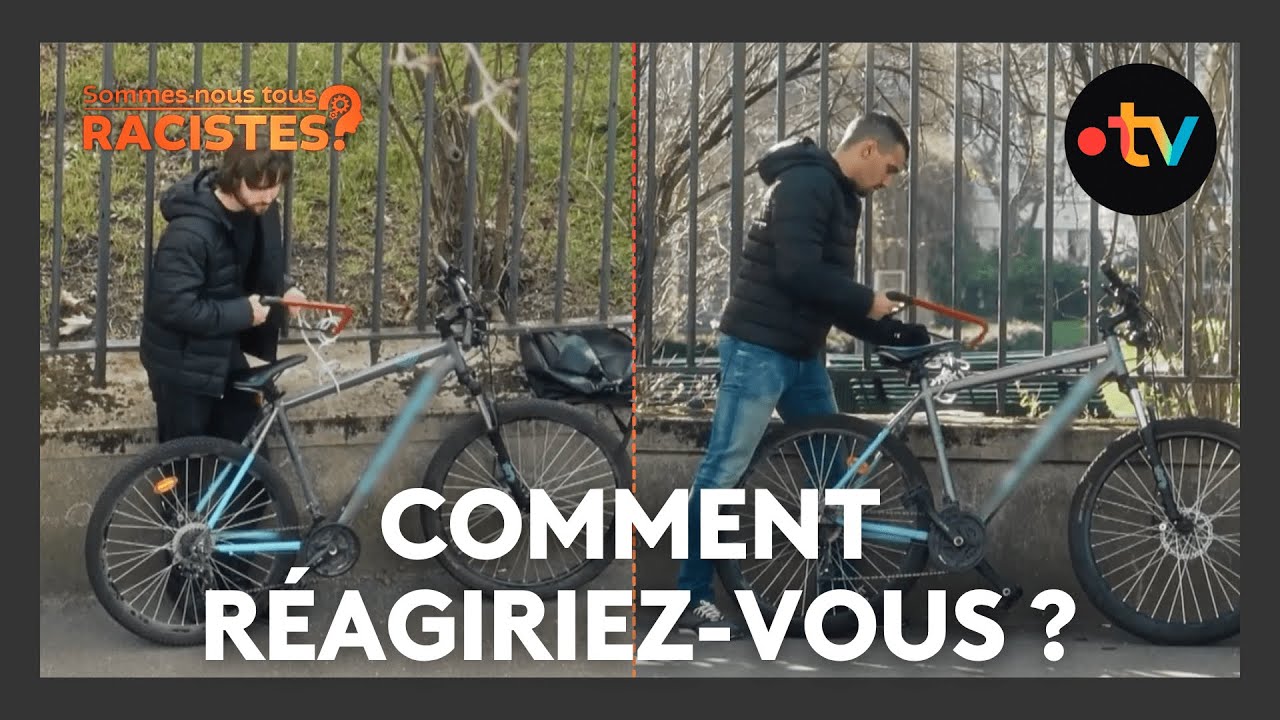 Miniature de la vidéo Est-il en train de voler un vélo ? Cette expérience sociale inédite illustre les biais racistes du film Sommes-nous tous racistes ?