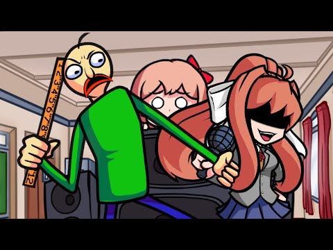 BALDI vs MONIKA (Monika's birthday special)