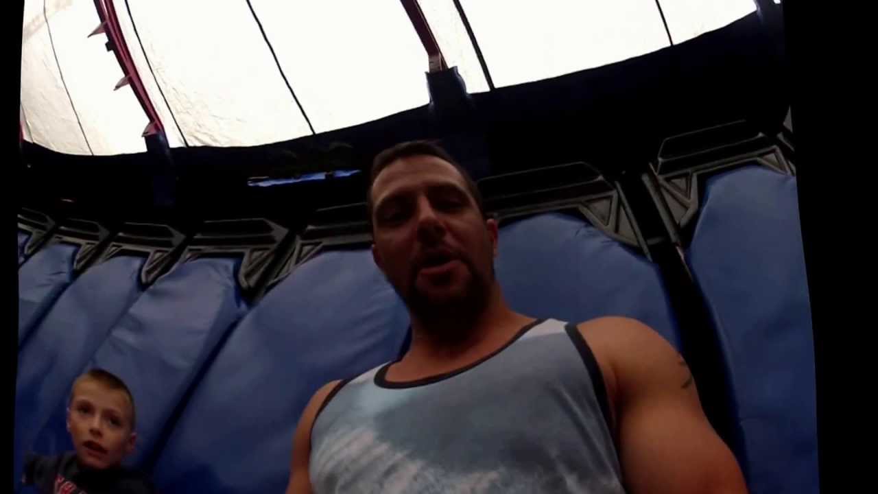 The Gravitron best ride at the fair by rexstick, Richomnd Indiana, Flying out