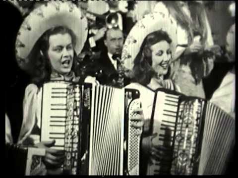 Gloria Lilienborn/Original Glorias - singen  "Lass mich heut Abend nicht allein" Filmfragment 1941