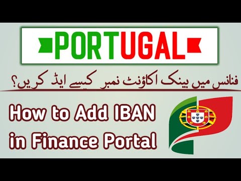, title : 'How to add IBAN to the finance portal online in Portugal?'