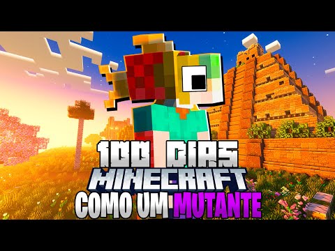 100 DAYS as a MUTANT MORPH in Minecraft?!