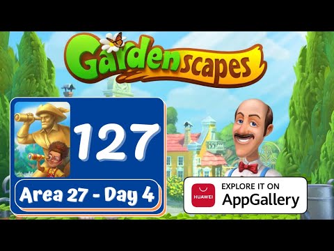 Gardenscapes Story - Part 127 - Area 27 Day 4 - Gameplay