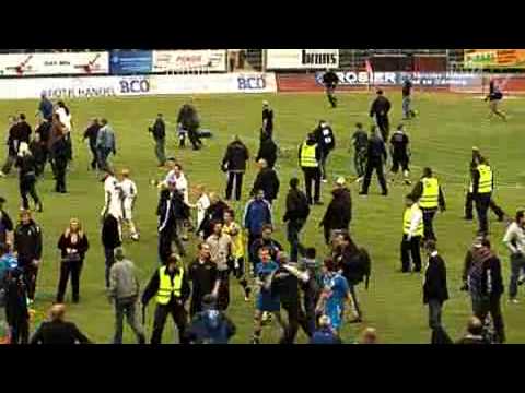 VfB Oldenburg gegen Goslar Ausschreitungen Teil.2
