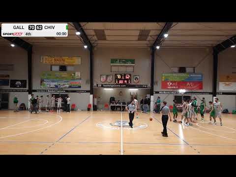 DR1 2024/25: Basket Galliate vs Pallacanestro Chivasso