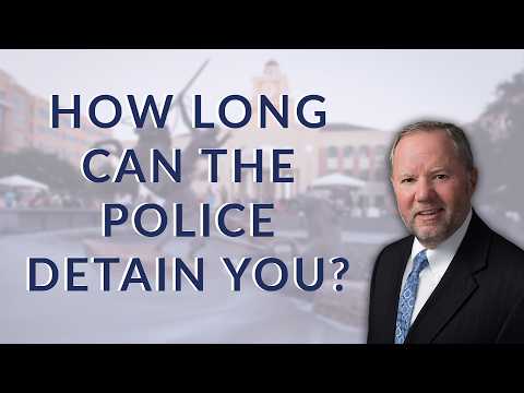 Texas Police Detention | The Warning Signs You're Being Violated