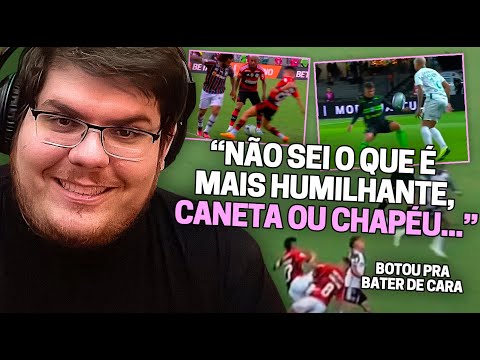CASIMIRO REAGE: TOP DRIBLES HUMILHANTES DO BRASILEIRÃO 2023 | Cortes do Casimito