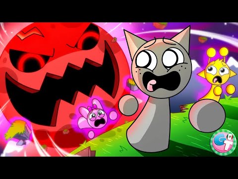 El DESPERTAR de LA LUNA DEVORA SPRUNKIS! (Animación)