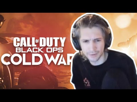 xQc Reacts To Call of Duty: Black Ops Cold War Trailer