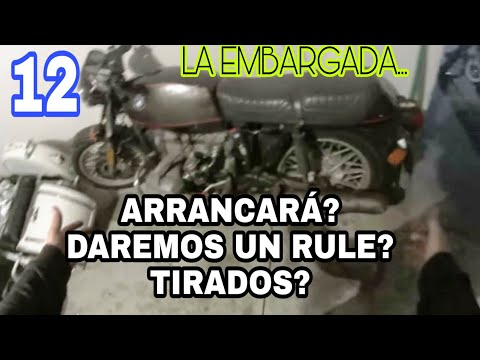 12 Arrancará BMW R65 SS casi sin gasolina? 1er rule con Oier al surtidor ¿Llegaremos?