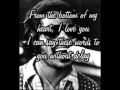 Stevie Wonder - From the bottom of my heart (lyrics)