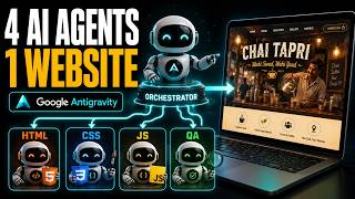 Build an AI Software Team in Google Antigravity | Multi-Agent Tutorial