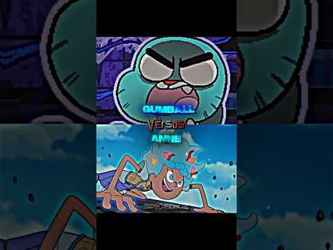 Gumball vs Anne and Luz #gumballwatterson #amazingworldofgumball #anne #luz #cartoon #1v2 #shorts