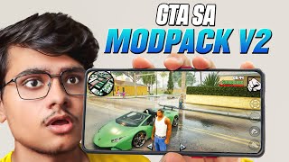 I Tried *Best GTA San Andreas Mobile Modpack v2