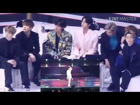 BTS reaction to TWICE 'Fancy' performance @Golden Disc Award 2020
