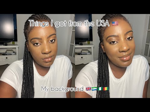 Things I got from the #USA & Chatting with Lovutta.