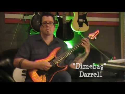 How to play Cowboys From Hell by Pantera on guitar by Mike Gross