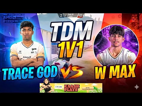 Trace God Vs Wmax Pure 1v1 ☠️ Shocked 😮 Scout Kaash