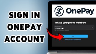 How To Sign In OnePay Account | Login To OnePay Online 2025