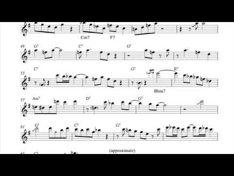 Some Other Blues - John Coltrane Transcription