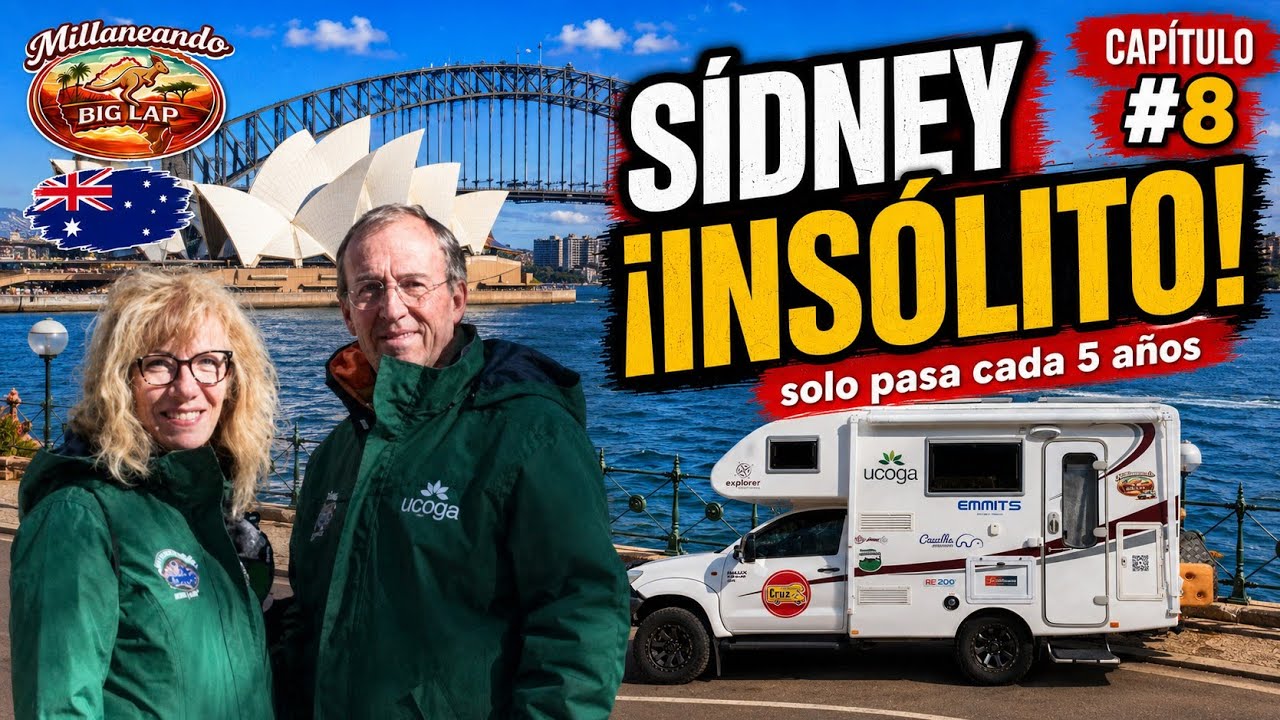 🇦🇺 SÍDNEY: CADA 5 AÑOS Y NOS TOCÓ A NOSOTROS 😅 | #8 Millaneando por Australia 🚐 🌎