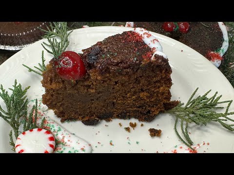 Trini Black Fruit Rum Cake