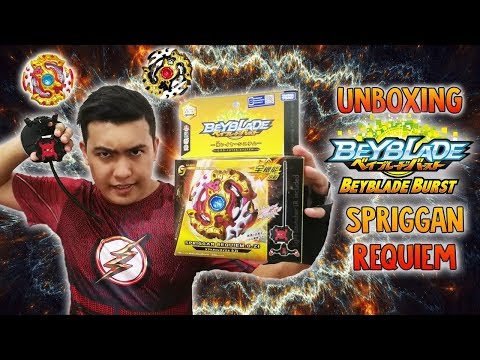 PERFECT BEYBLADE! Spriggan Requiem .0.Zt Starter (B-100) Unboxing & Review