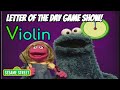 Sesame Street The Letter Of The Day Game Show Letter V