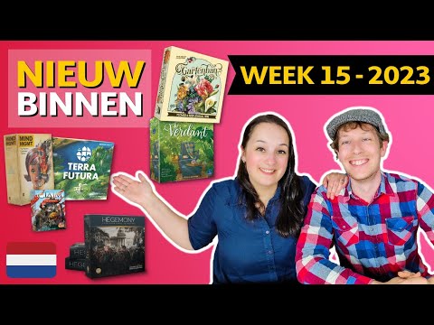 Nieuw binnengekomen bordspellen! - Week 15, 2023
