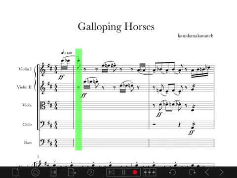 Galloping Horses