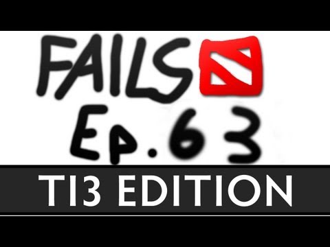 Dota 2 Fails of the Week - Ep. 63 (TI3 Edition)