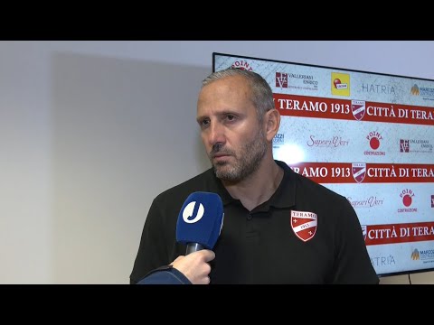 Calcio | Serie D 11° giornata Teramo - Civitanovese (2-2) le interviste a Pomante e Alfonsi