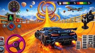 Powerful GT Car Stunt Master - Mega Ramp Race 3D Challenge - Android Gameplay