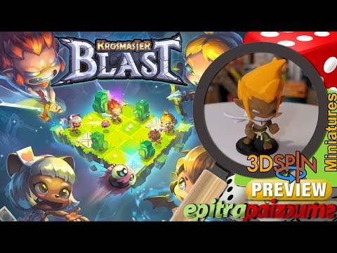 Krosmaster Blast - 3D Spinning Miniatures by Epitrapaizoume