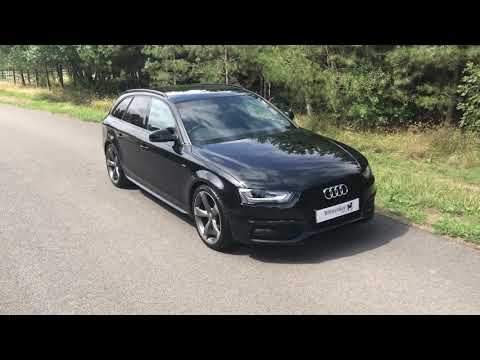 AUDI A4 AVANT TDI S LINE BLACK EDITION - Whitethor Cars
