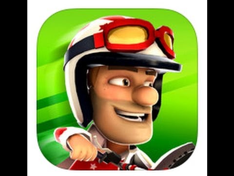 iPad App Review: Joe Danger Infinity ( Gameplay ) Free App Giveaway!
