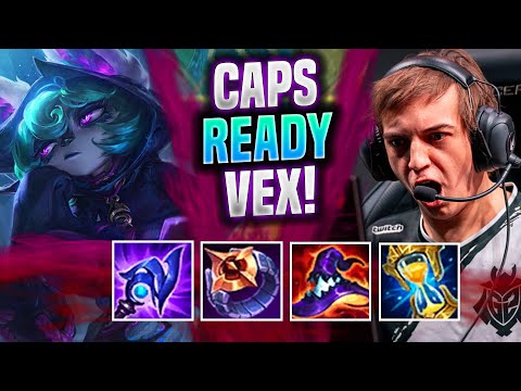 CAPS BRINGS BACK VEX! - G2 Caps Plays Vex MID vs Ryze! | Patch 11 21