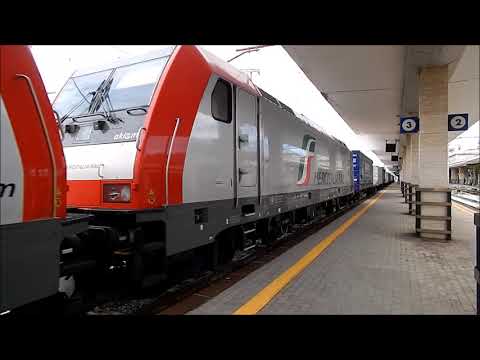 E483 318+E483 316 MIR per TCS Villa S. G. Bolano-Milano Smist., in partenza da Salerno!