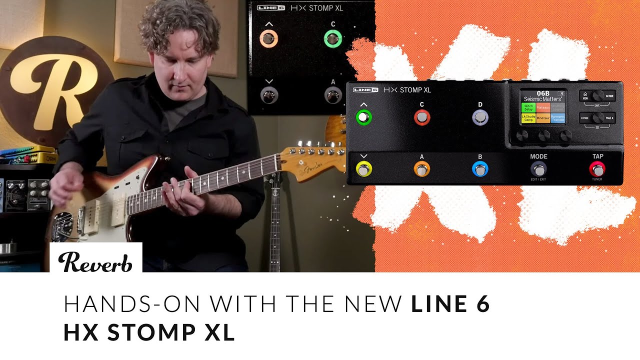 Line 6 HX Stomp XL | Tone Report Demo - YouTube