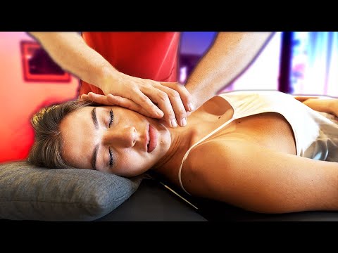 This NICE patient got a perfect Chiropractic Cracking Session - ASMR Chiropractic