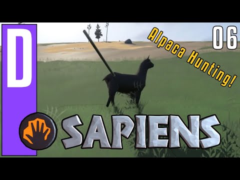 Sapiens 06: Alpaca Jagd! | Early Access Gameplay