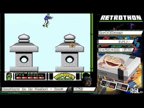 Retrothon 2019 - Monsters in My Pocket with RottDawg