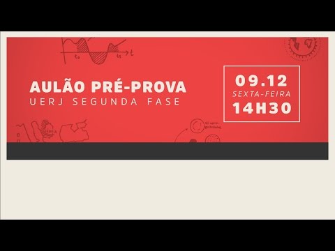 [AULÃO PRÉ-PROVA] Me Salva! 09/12 - 14h30 - UERJ 2ª Fase: Redação