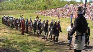 preview picture of video '5 Czech Medieval battle marsch Libusin 2009'