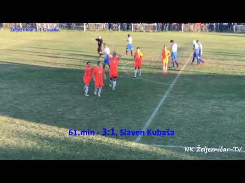 NK “ŽELJEZNIČAR” – NK “CROATIA” 4:3 (2:1) (Sažetak / Highlights)