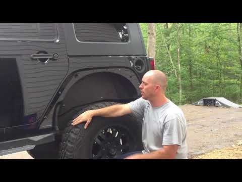 Prestige Off-Roads Jeep Wrangler Fender Flare install (07-17) Metal tubular flares