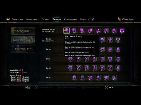 Neverwinter - Preview - Mod 27 - Boon Updates